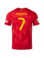 Espanja Alvaro Morata #7 Kotipaita EM-Kisat 2024 Lyhythihainen